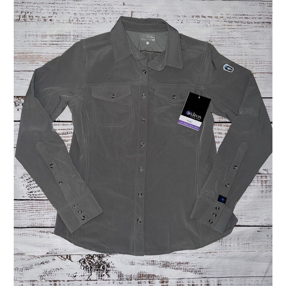 NEW‎ Irideon Aspen Trail Shirt Long Sleeve Button Up Shirt Equestrian Size S